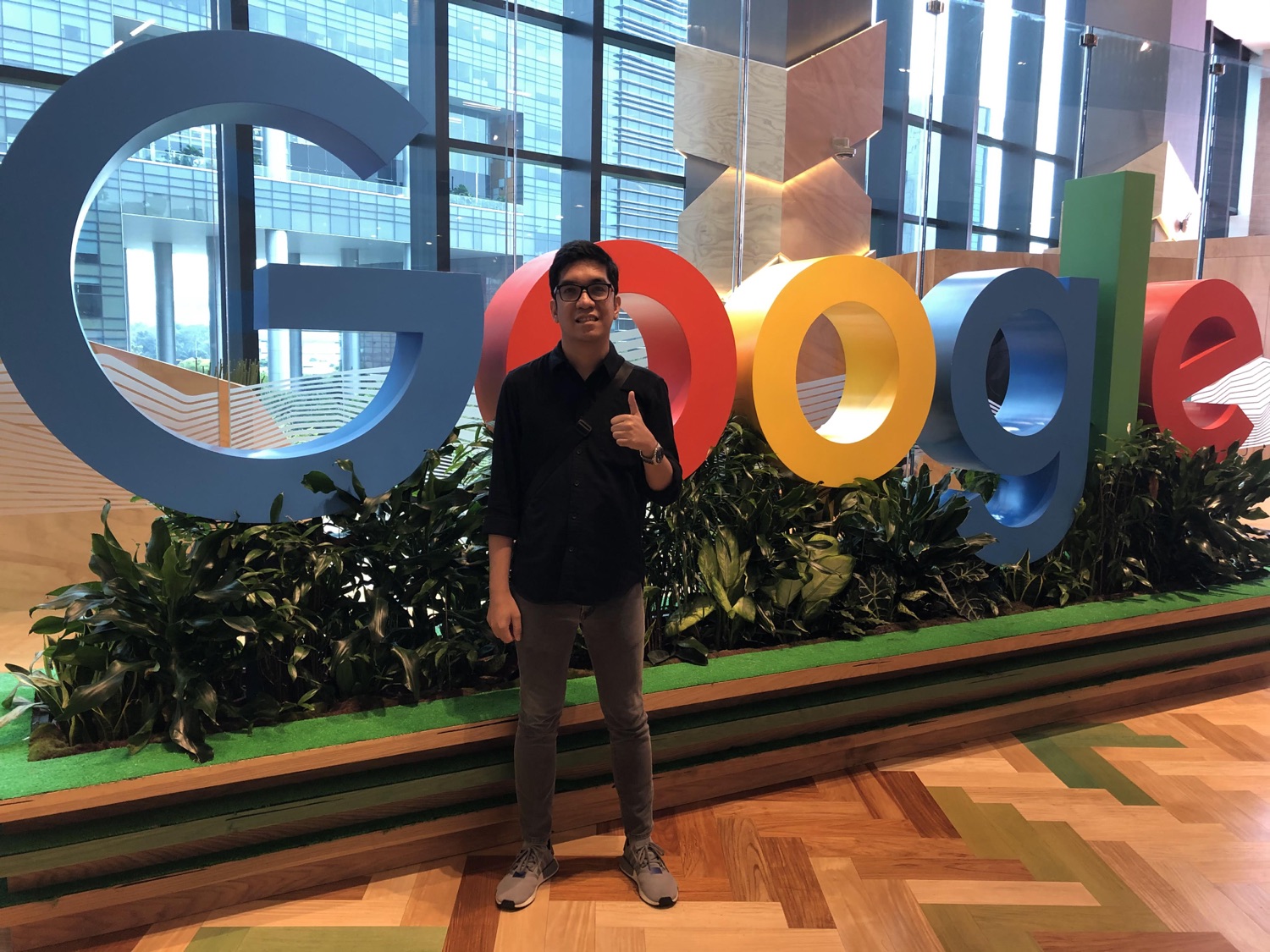 Jonathan at a Google event